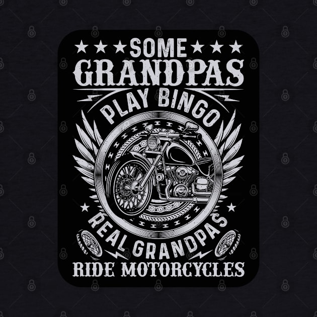 Motorcycle Grandpa by Spacetrap